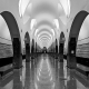 Illustration for article titled Russian Underground Stations Look Even More Stunning In Black and White
